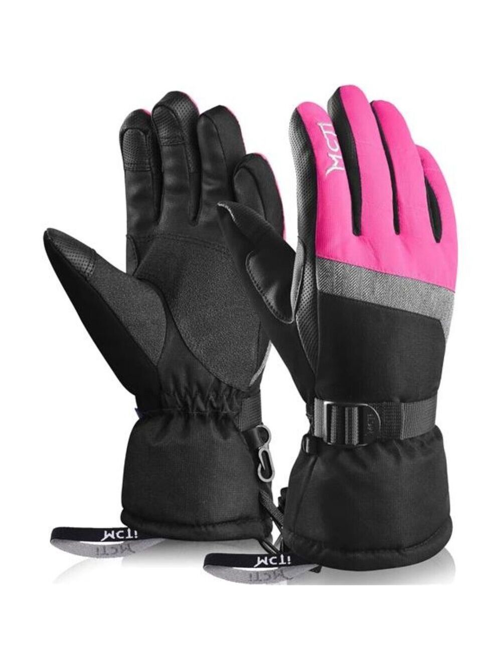 Winter Ski Gloves Women Waterproof Snowboard Cold Weather Touchscreen Warm Glove